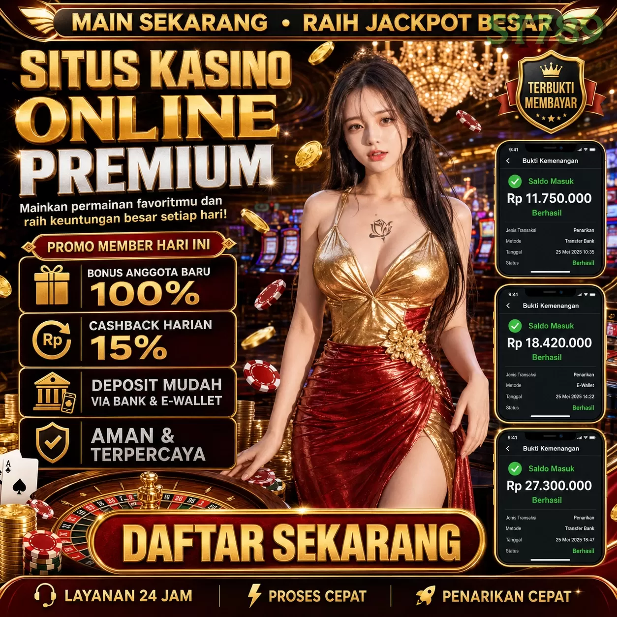 Login st789 Sekarang Bonus Melimpah